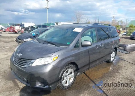 2016 Toyota Sienna Le 8 Passenger из США, поврежденный, VIN 5TDKK3DC0GS764480